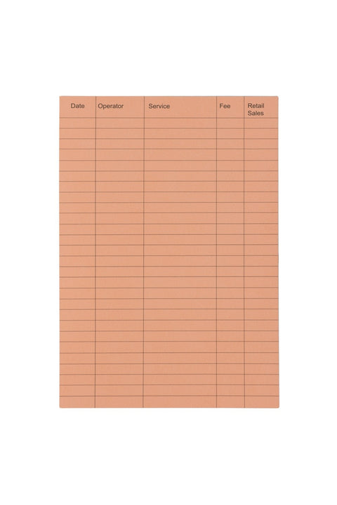 Professional Beauty Therapy Record Cards