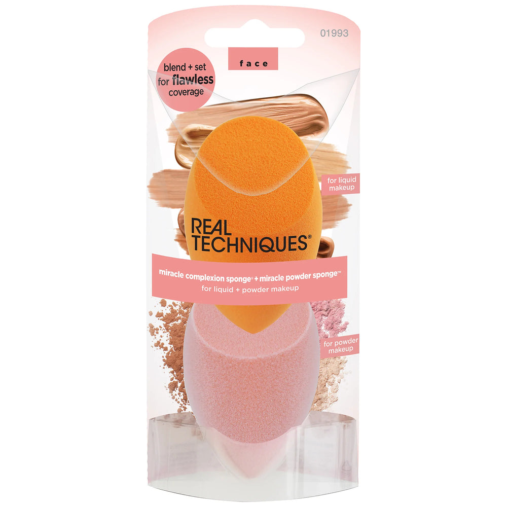 Real Techniques Miracle Complexion & Miracle Powder Sponge Duo