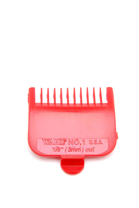 Wahl Coloured Plastic Attachment Combs Bag