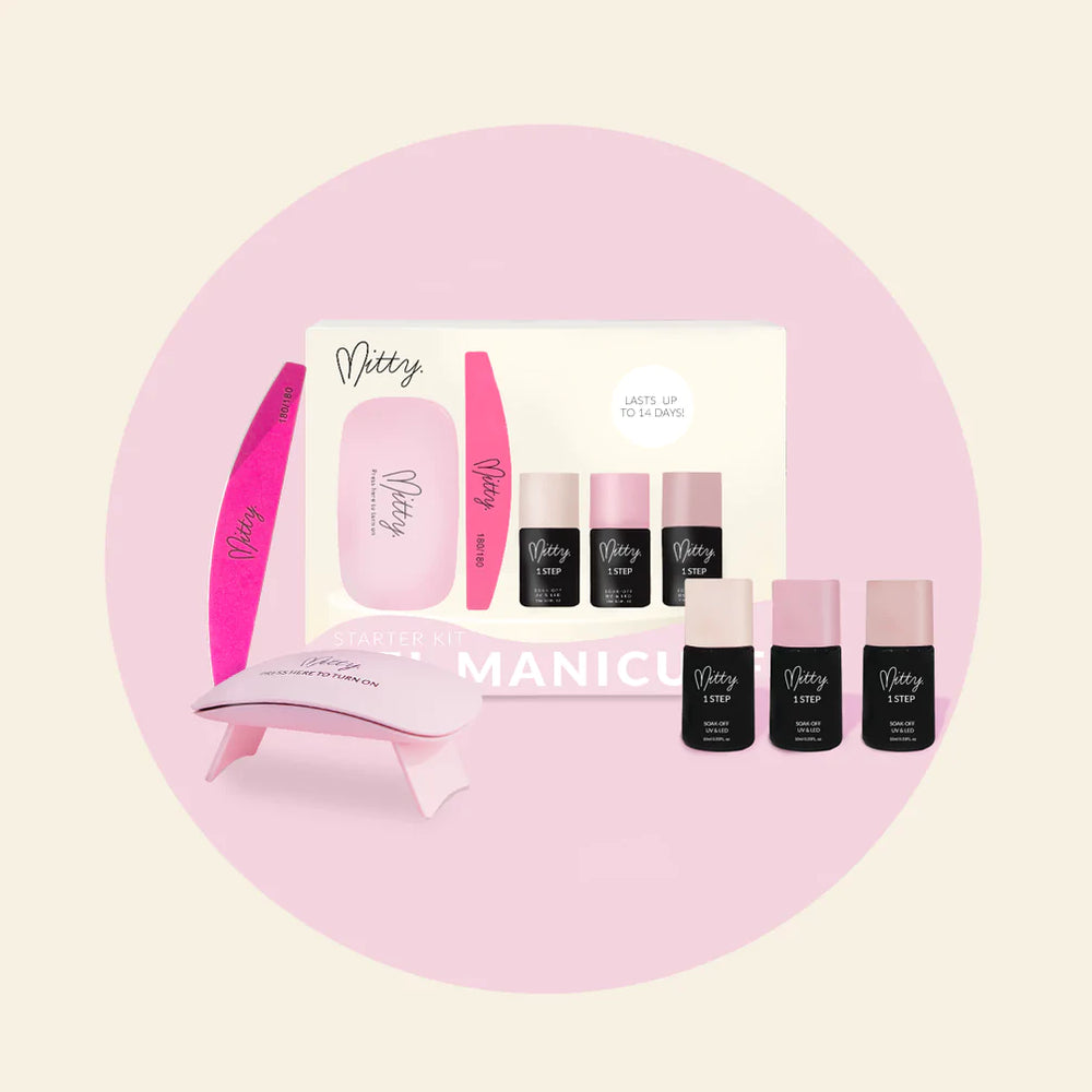 Mitty 1 Step Gel Manicure Kit - Nude