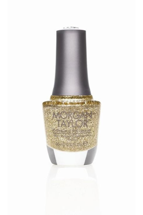 Morgan Taylor Glitter & Gold Nail Lacquer