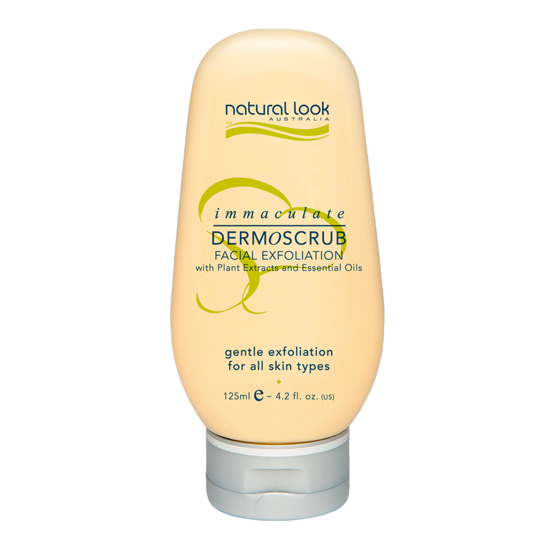 Natural Look Immaculate Dermoscrub Gentle Exfoliation Facial Scrub - Clearance!