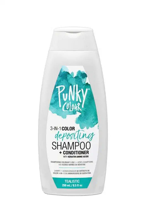 Punky 3-in-1 Color Depositing Shampoo + Conditioner - Tealistic - Clearance!