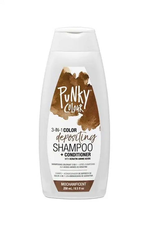 Punky 3-in-1 Color Depositing Shampoo + Conditioner - Mochanificent - Clearance!