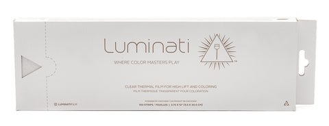 Luminati Clear Thermal Film Long - 30.5cm x 9.5cm