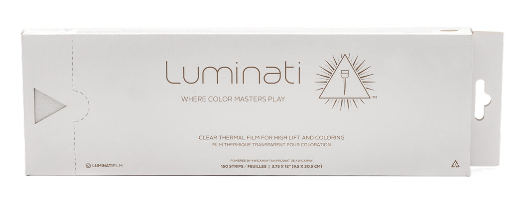 Luminati Clear Thermal Film Long - 30.5cm x 9.5cm