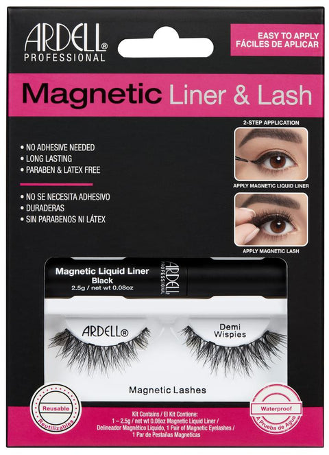 Ardell Magnetic Liquid Liner & Lash - Demi Wispies - Clearance!