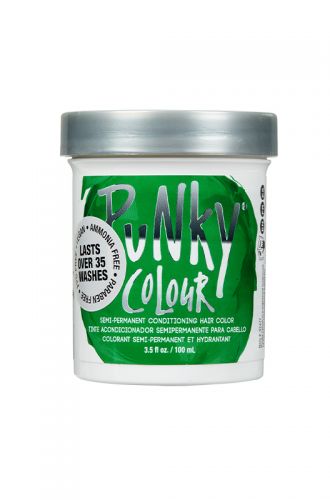 Punky Colour Semi-Permanent Conditioning Hair Colour - Apple Green