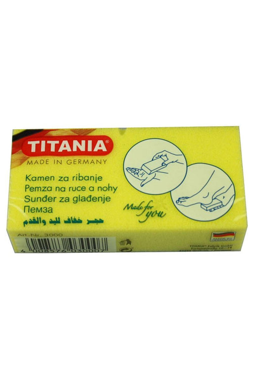 Titania Pumice Sponge Original Size