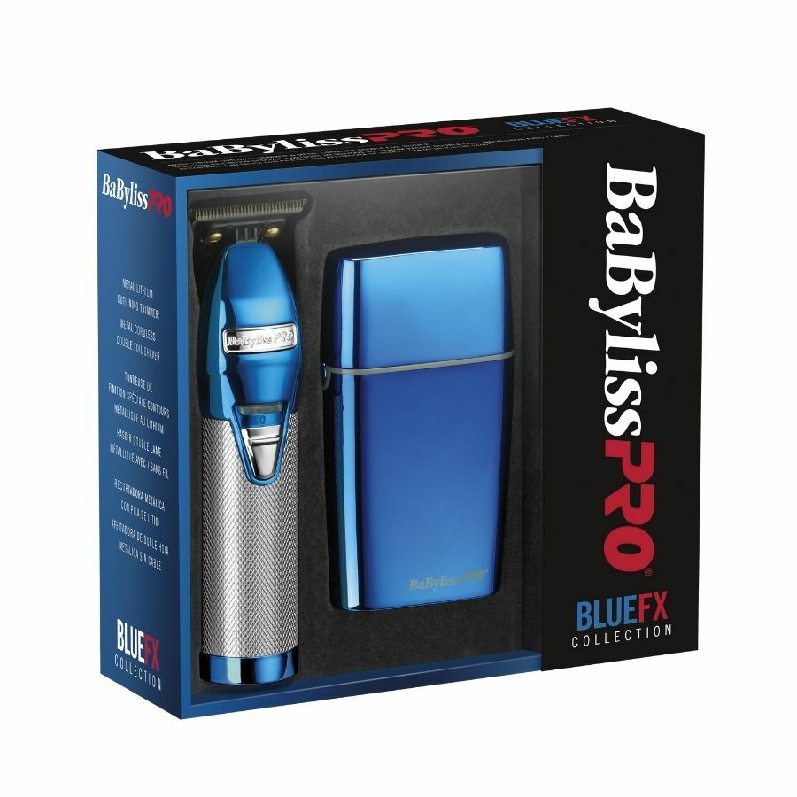 BaBylissPRO Blue FX Lithium Duo Trimmer & Shaver Set