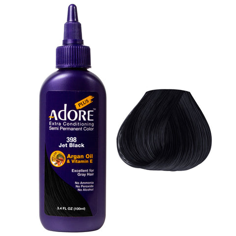 Adore Plus Semi Permanent Jet Black