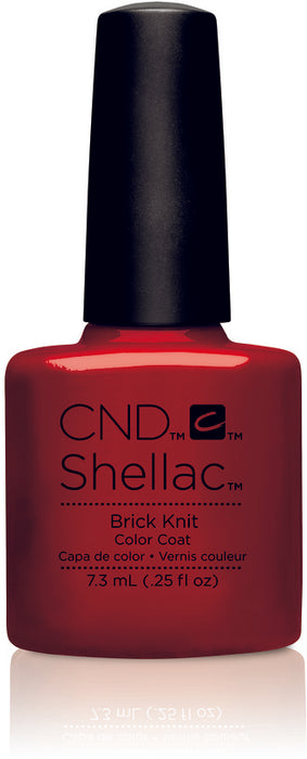 CND Shellac Brick Knit