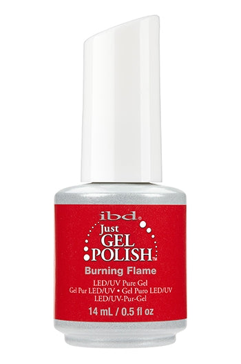 IBD Just Gel Polish Burning Flame