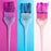 Colortrak Multi Colour Glitter Tint Brushes - 3 Pack