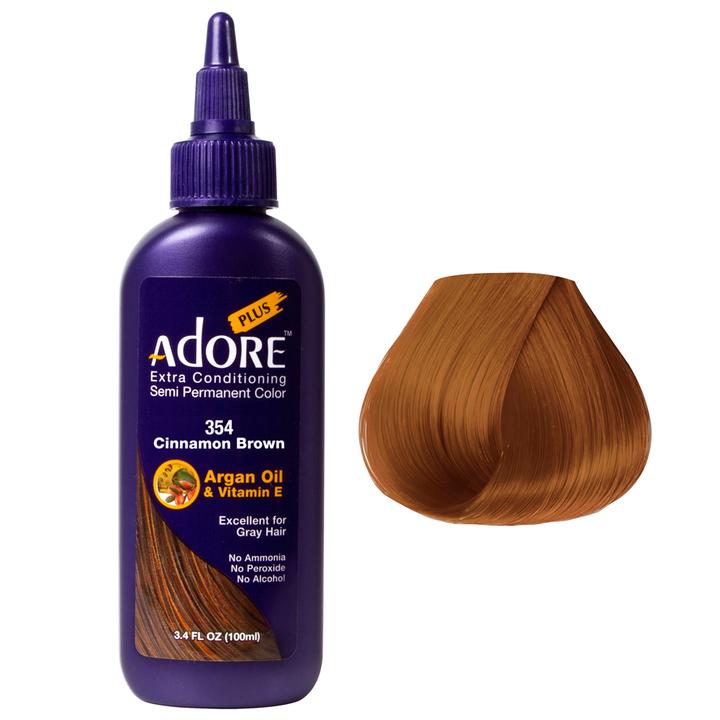 Adore Plus Semi Permanent Cinnamon Brown