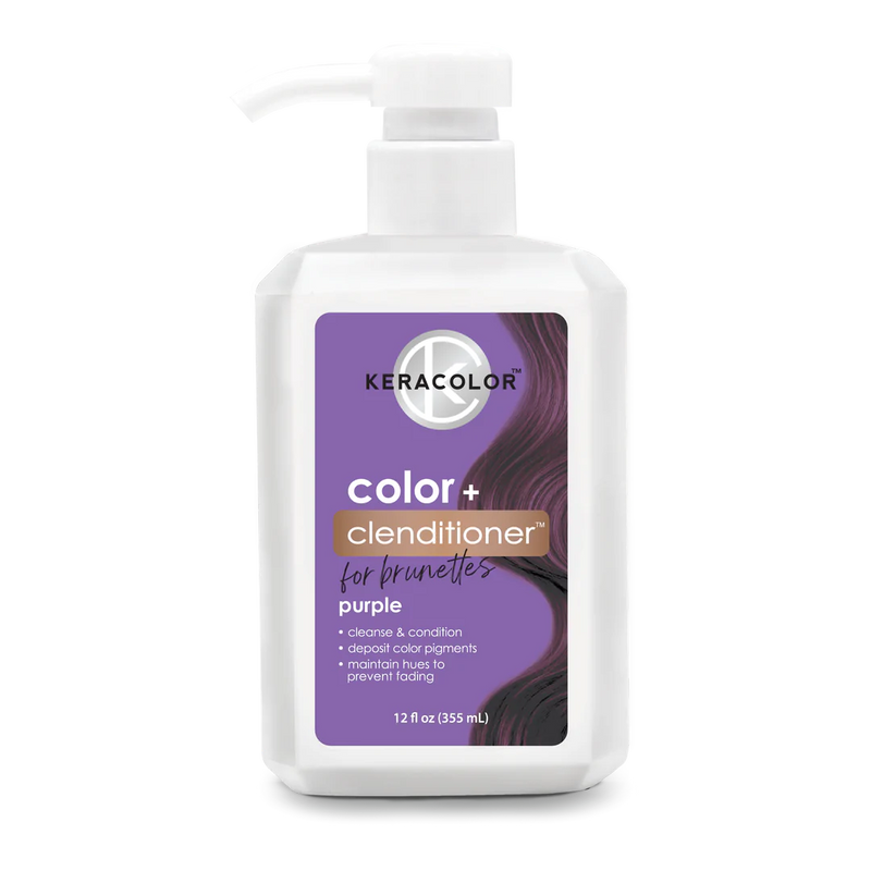 Keracolor Color + Clendtioner For Brunettes - Purple