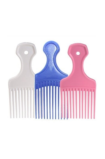 Coloured Afro Comb