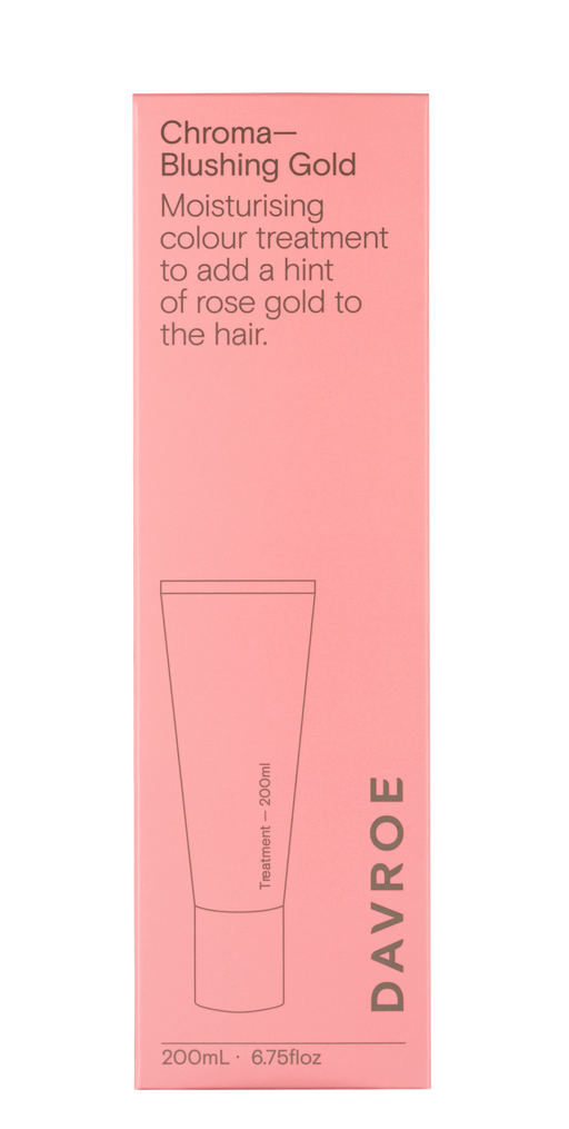 Davroe Blushing Gold Chroma Treatment
