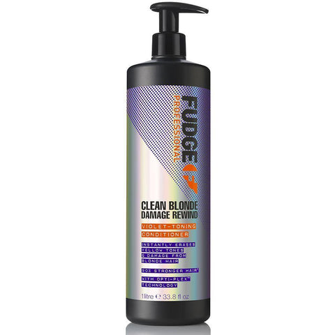 Fudge Clean Blonde Damage Rewind Violet Toning Conditioner - Clearance!
