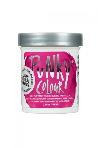 Punky Colour Semi-Permanent Conditioning Hair Colour - Flamingo Pink