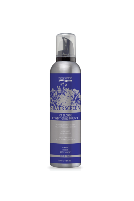 Natural Look Silver Screen Ice Blonde Conditioning Mousse