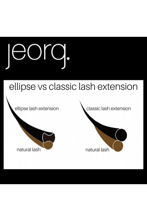 Jeorg. Ellipse Lash Mixed Tray J Curl 9-14mm