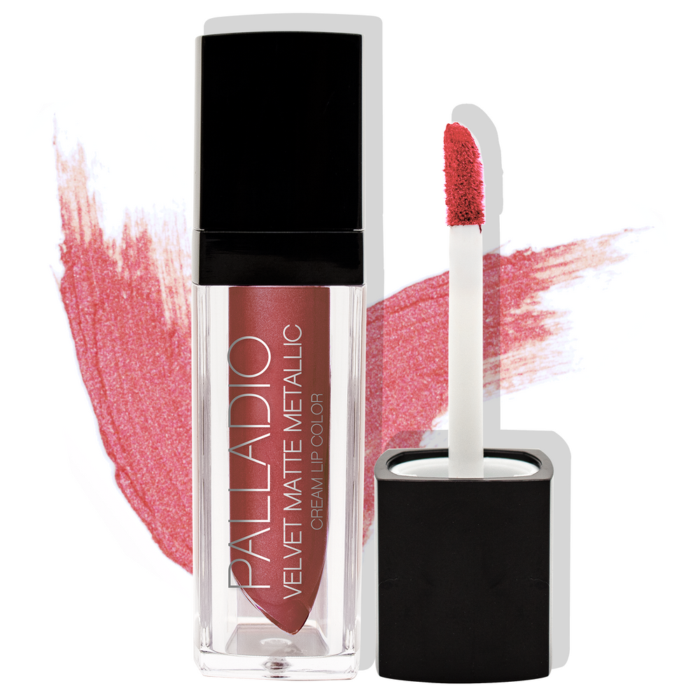 Palladio Velvet Matte Metallic Cream Lip Color - Clearance!