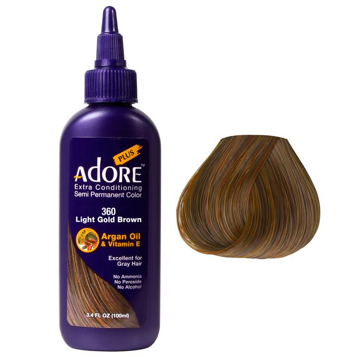 Adore Plus Semi Permanent Light Gold Brown