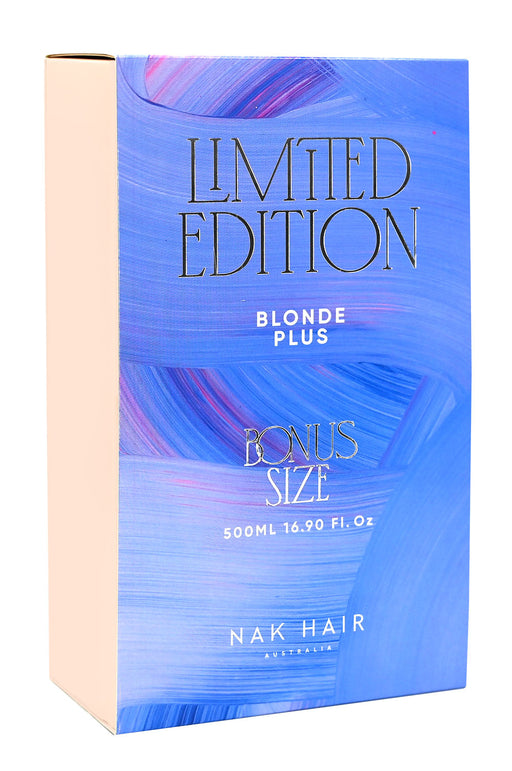 Nak Hair Blonde Plus Shampoo & Conditioner 500ml Duo - Limited Edition