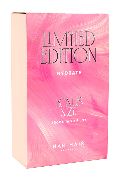 Nak Hair Hydrate Shampoo & Conditioner 500ml Duo - Limited Edition
