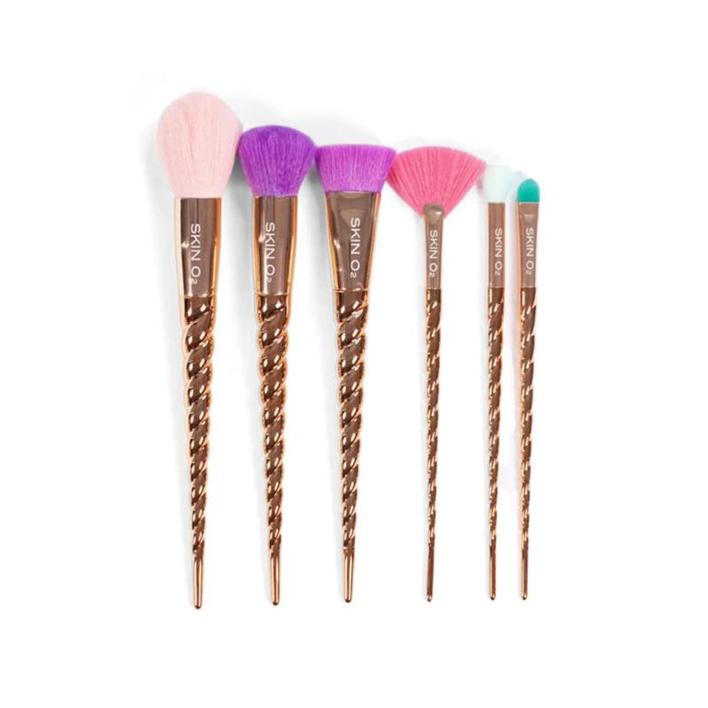 Skin O2 Makeup Brush Box Set -6pc