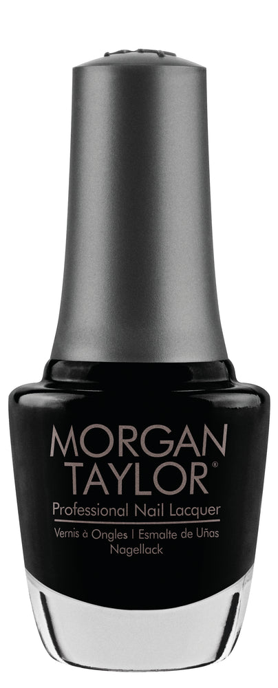 Morgan Taylor Black Shadow Nail Polish - 830