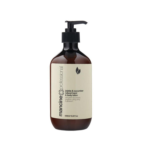 Mancine Naturals Hand & Body Lotion Jojoba & Cucumber