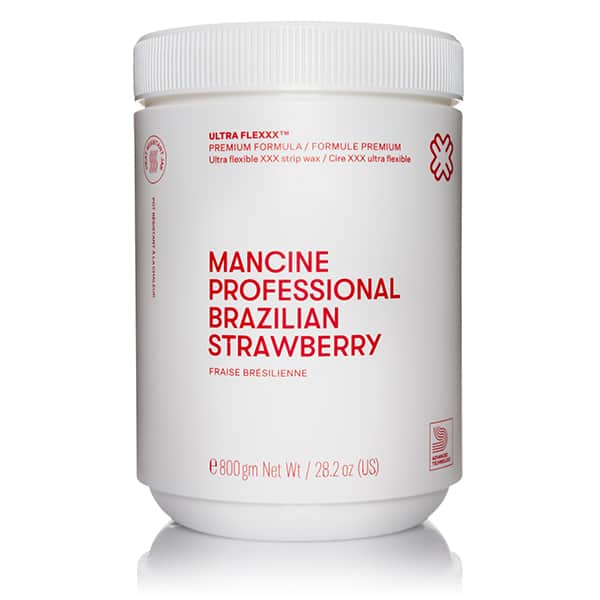 Mancine Ultra Flexxx Brazilian Strawberry Strip Wax 800g