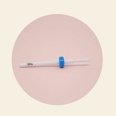 Mitty Pink Ceramic Cuticle Cleaner Ball Nail Drill Bit - Medium