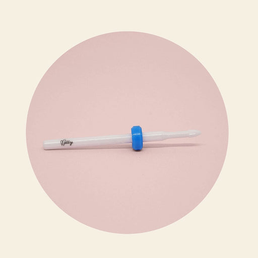 Mitty Pink Ceramic Cuticle Cleaner Ball Nail Drill Bit - Medium