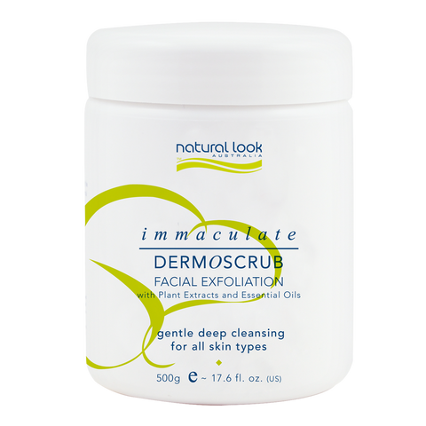 Natural Look Immaculate Dermoscrub Gentle Exfoliation Facial Scrub - Clearance!