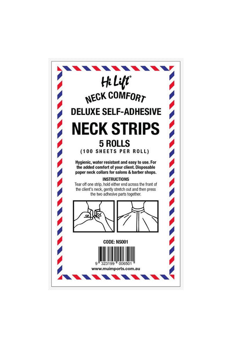 Hi Lift Deluxe Self Adhesive Neck Strips