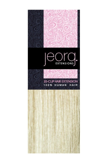 Jeorg. 10 Piece Clip In Human Hair 20 Inch