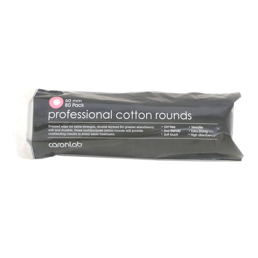 Caron Cotton Rounds Pressed Edge 80pk