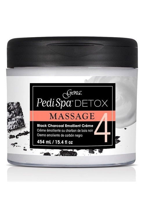 Gena PediSpa Detox Black Charcoal Emollient Creme