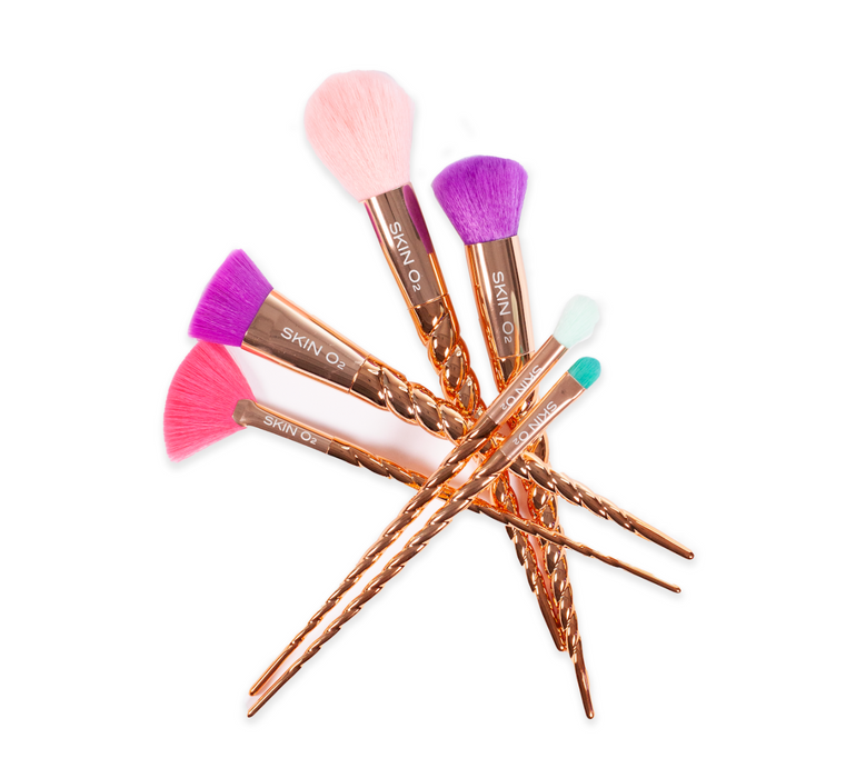 Skin O2 Makeup Brush Box Set -6pc