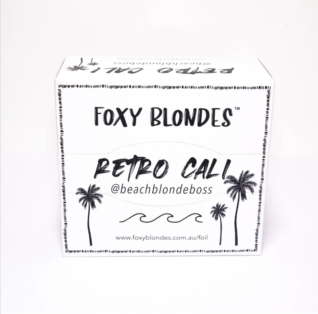 Foxy Blondes Foil Retro Cali