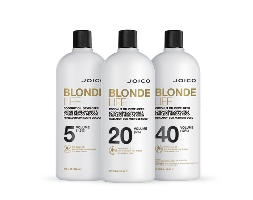 Joico Blonde life Coconut Oil Developers