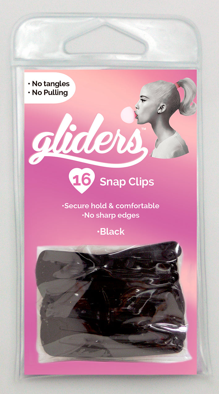 Gliders Snap Clips 16pk — Salonshop Online