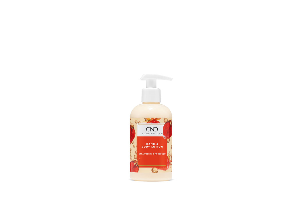 CND Scentsations Lotion Strawberry & Prosecco - Limited Edition