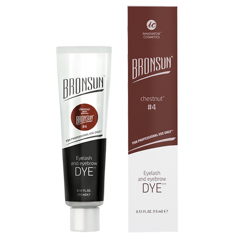Bronsun 'Hybrid' Lash & Brow Dye - Chestnut #4 - Clearance!