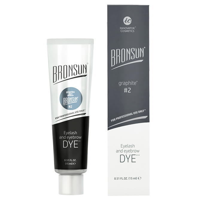 Bronsun 'Hybrid' Lash & Brow Dye - Graphite #2 - Clearance!