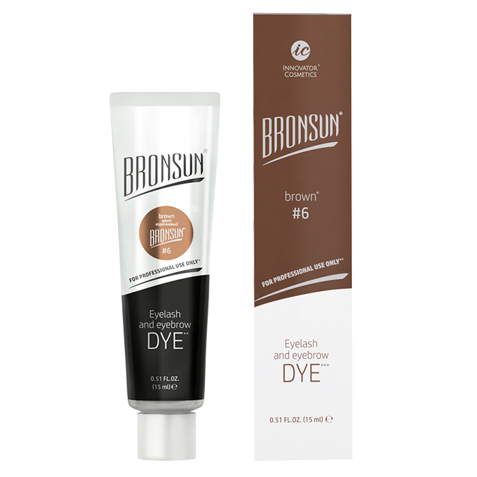 Bronsun 'Hybrid' Lash & Brow Dye - Brown #6 - Clearance!