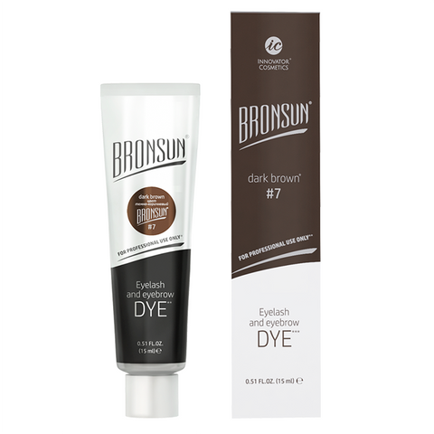Bronsun 'Hybrid' Lash & Brow Dye - Dark Brown #7 - Clearance!